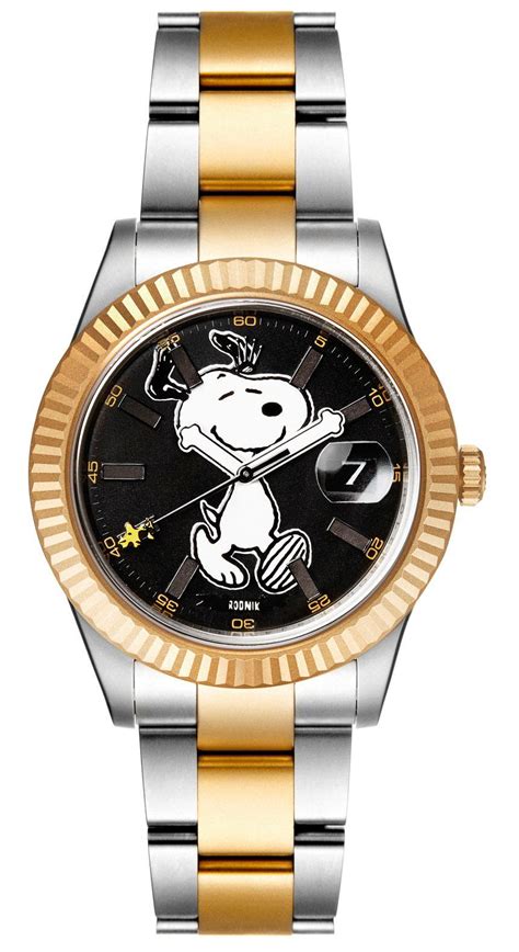 snoopy rolex|swatch Snoopy black.